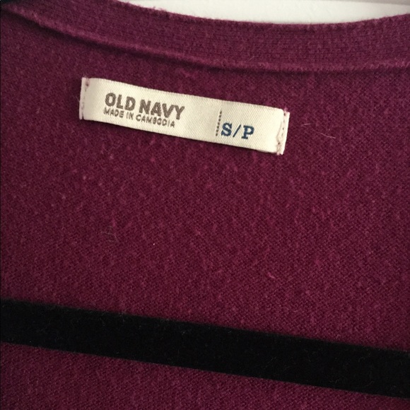 Fuchsia Cardigan Sweater - Picture 2 of 3